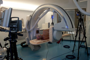 Mocap in fluoroscopy room Mocap in fluoroscopy room