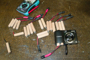 The dummy batteries